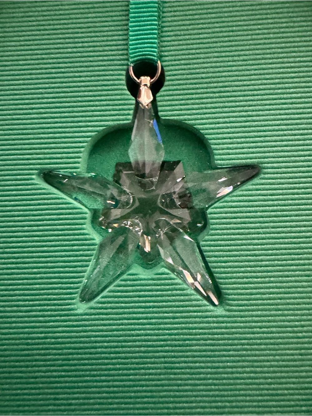 Swarovski Clear Crystal Star Ornament